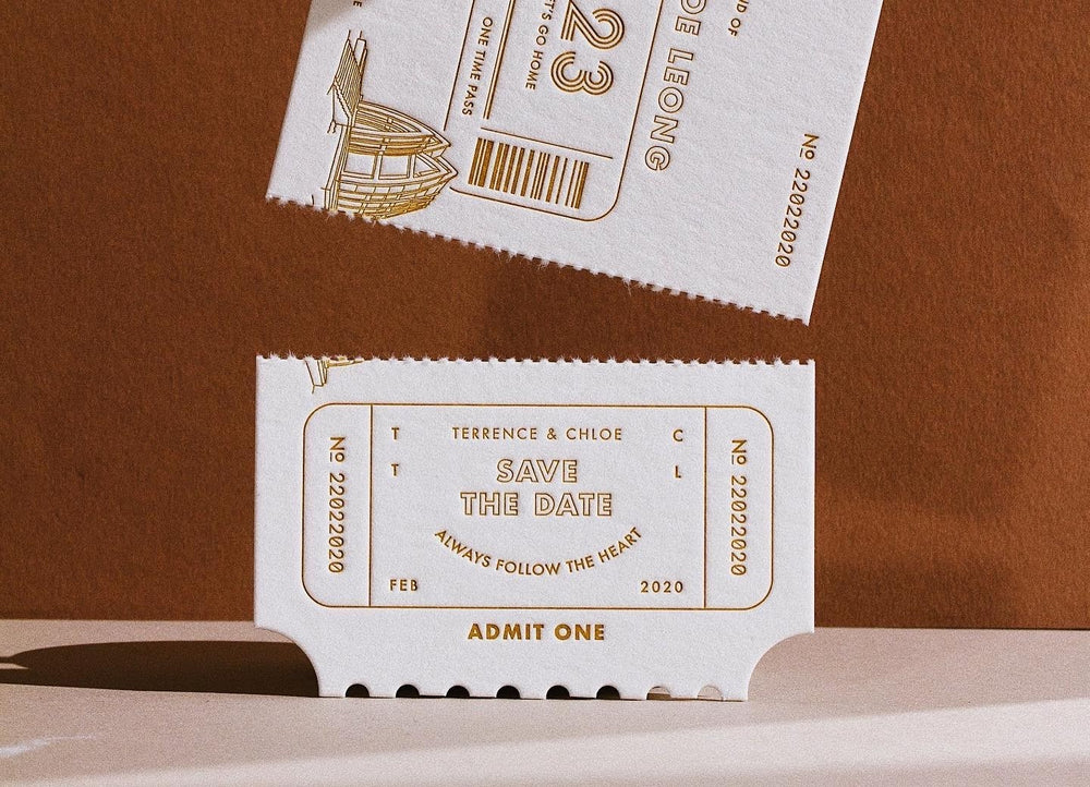 17 Cool Ideas of Letterpress Prints for Your Special Events