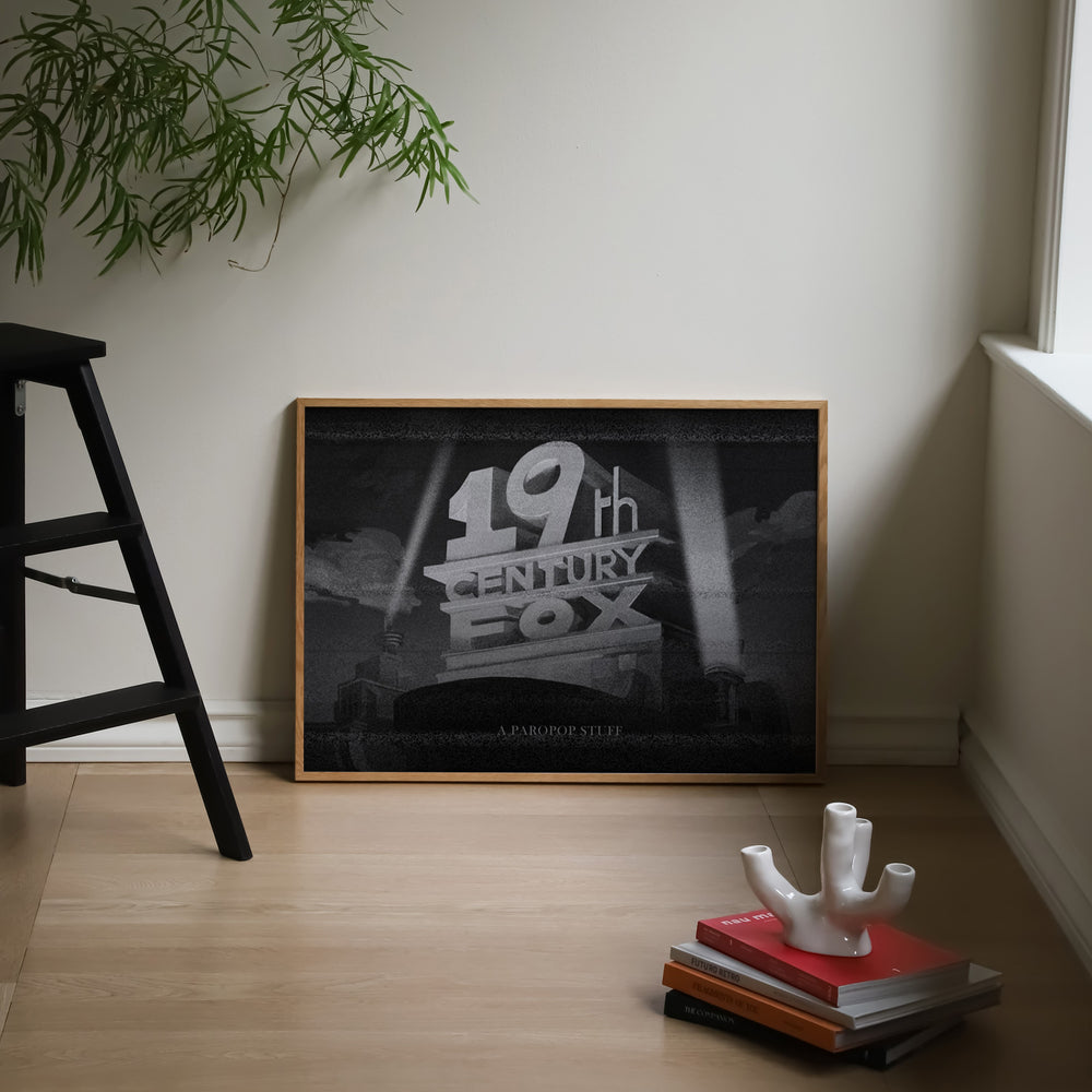 Time Travel Chuckles: 19th Century Fox (Digital File)