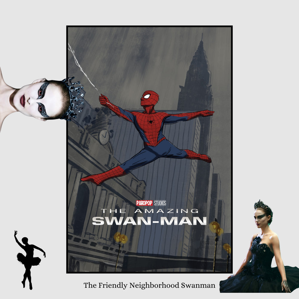 The Friendly Neighborhood Swanman (Digital File)
